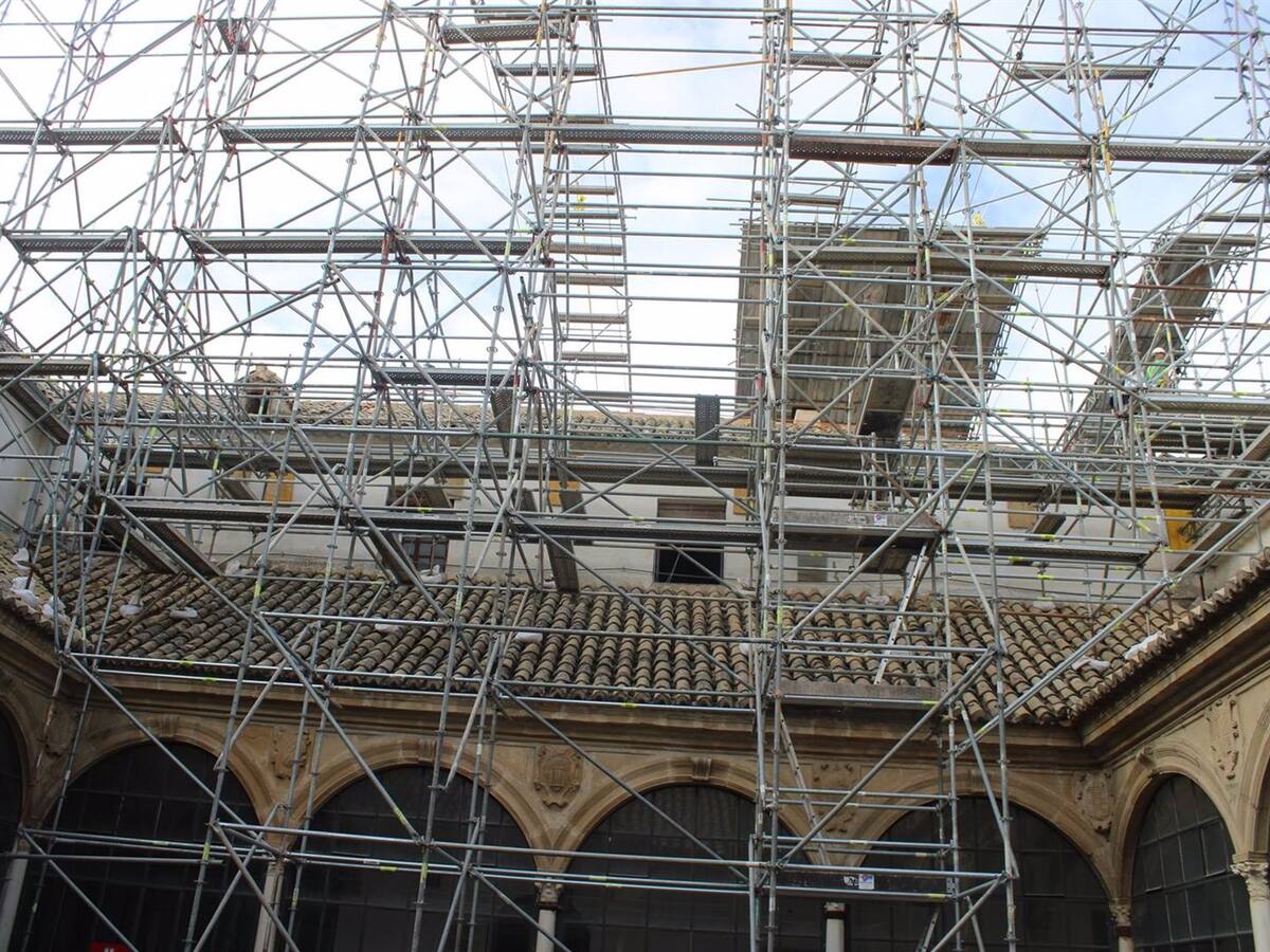 El Ayuntamiento de Úbeda licitará la obra en el Palacio Vázquez de Molina tras el "abandono" de la empresa