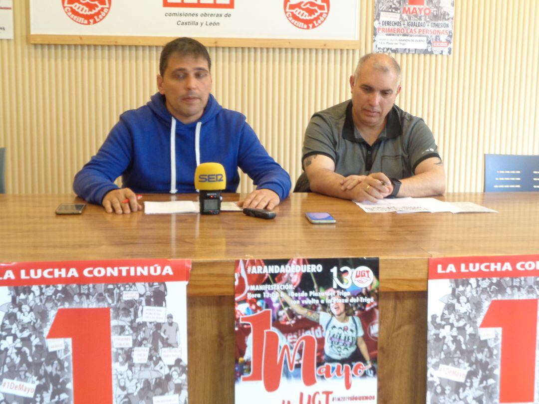 Jorge Melero y Modesto Rioseras