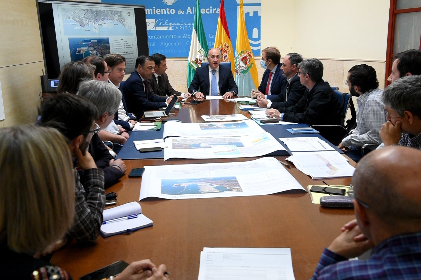 Reunión ayuntamiento Algeciras.