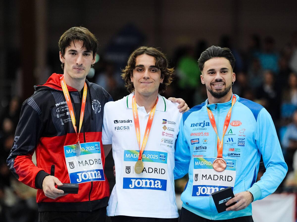 El Trops Cueva de Nerja brilla en el Campeonato de de España de pista cubierta con cuatro medallas