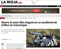 larioja.com se hace eco del accidente en ese tramo de la carretera.