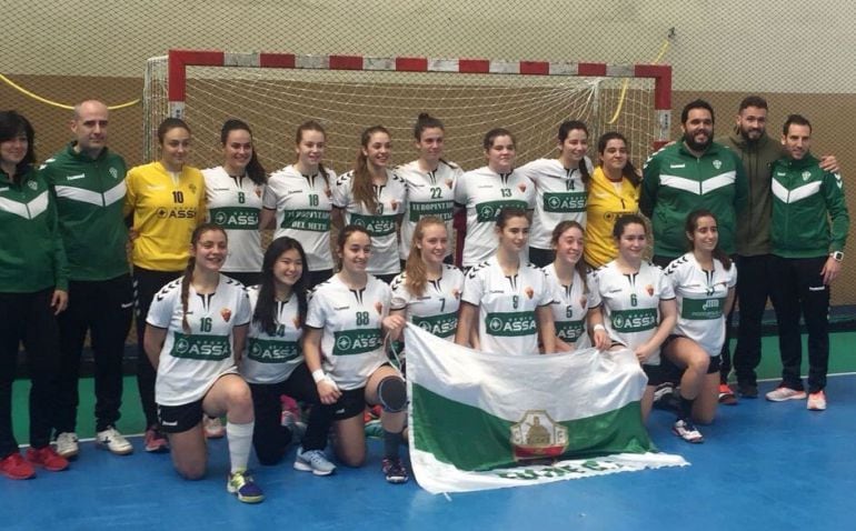 Las juveniles del Club Balonmano Elche son las mejores de España