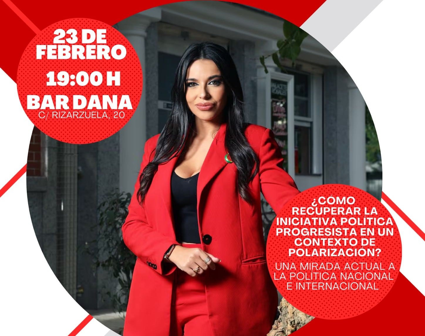 Sarah Santaolalla analizará en Palencia la actualidad política en una nueva entrega de “Política entre cervezas”