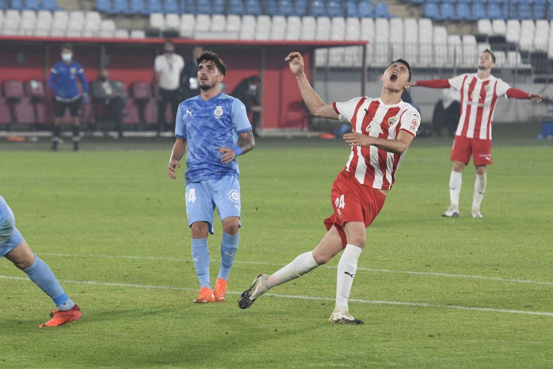 Cuenca y Balliu lamentan un fallo de cara a puerta.