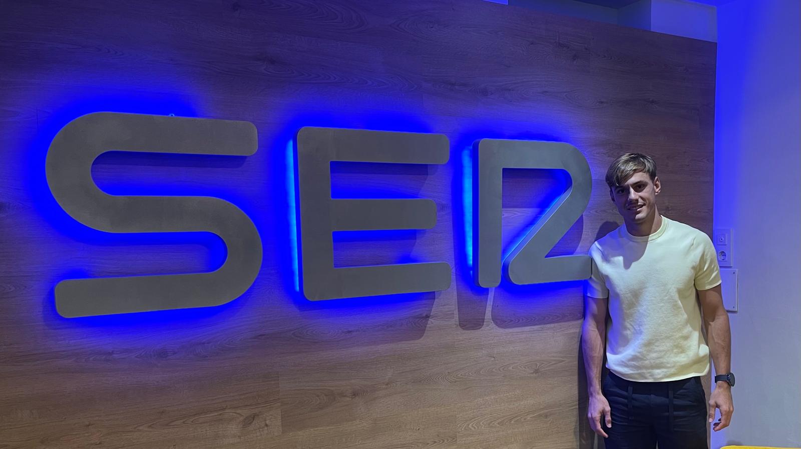 Dani Gómez, en Radio Zaragoza