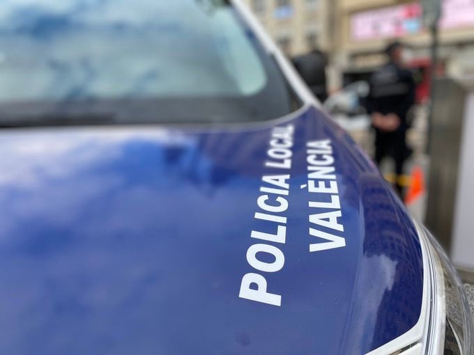 Coche de la Policía Local de València