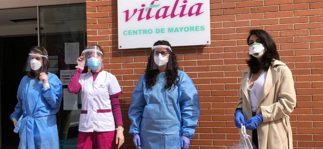 El Ayuntamiento ha mediado para conseguir pantallas de protección facial destinadas a residencias