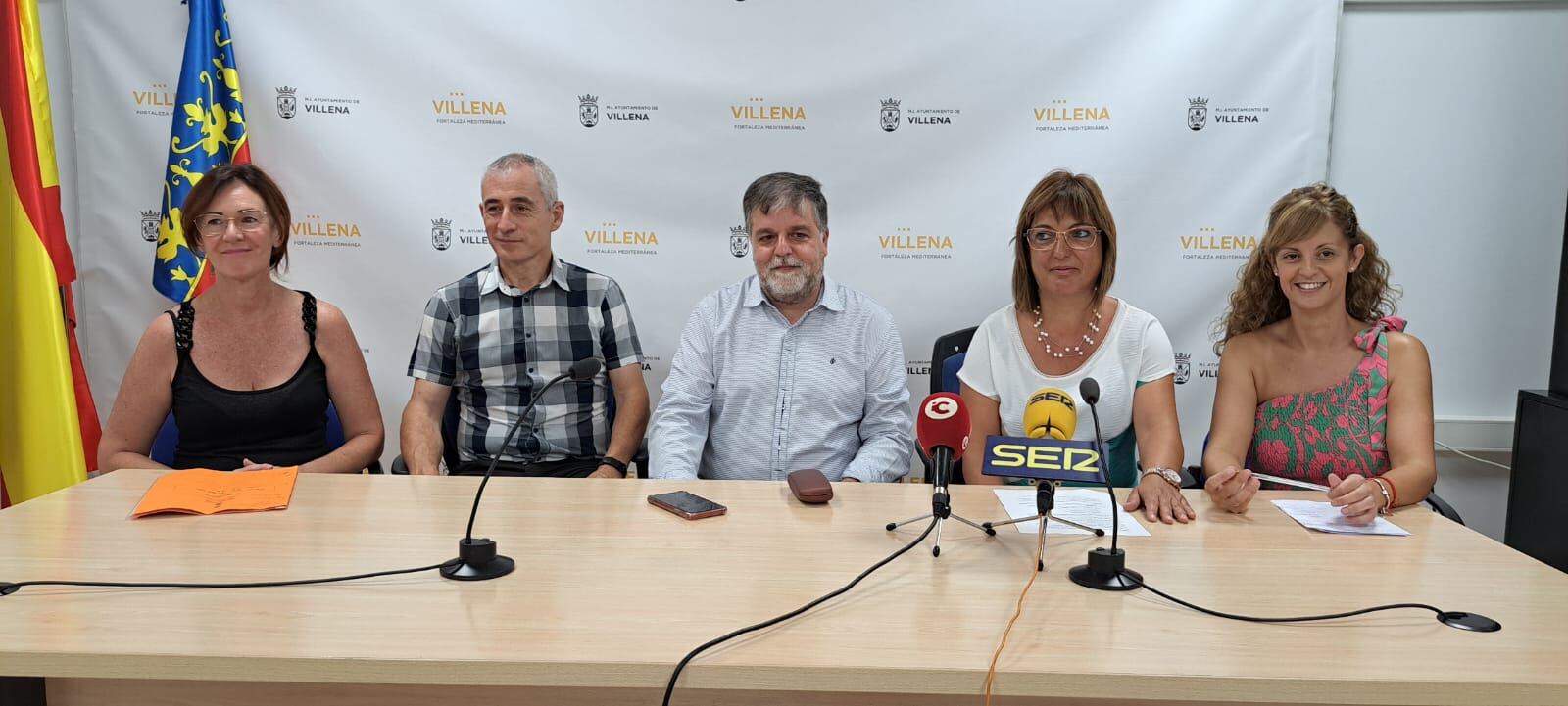 Momento de la rueda de prensa