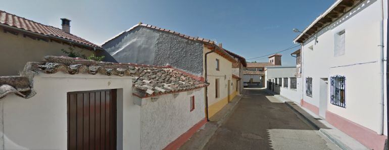 Interior de la localidad de Santa Cruz de Boedo