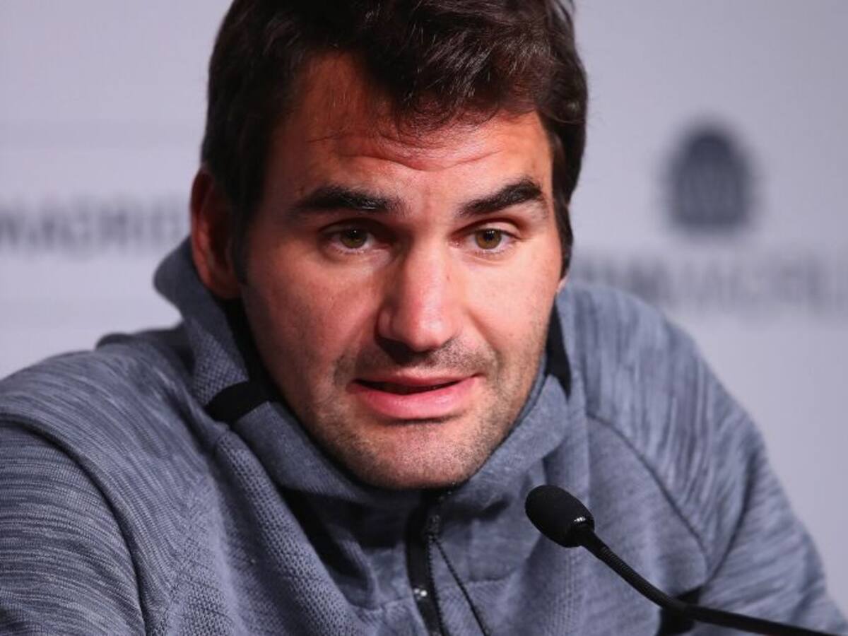 Federer, baja en Madrid
