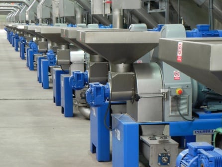 Instalaciones de una de las cooperativas asociadas, concretamente la zona de fábrica del Pilar, situada en Villacarrillo, que es la mayor cooperativa en producción mundial.