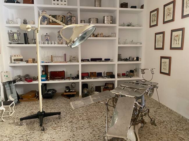 Sala del antiguo hospital.