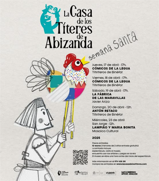 Semana Santa En la casa de los Títeres de Abizanda.