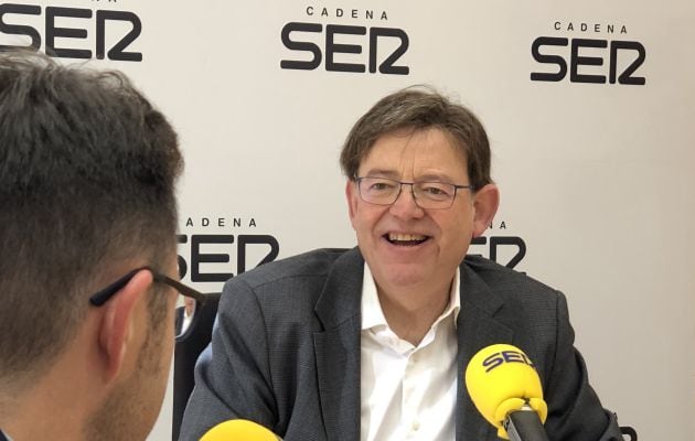 Ximo Puig ha contestado a las preguntas que le ha realizado el periodista de la SER Julián Giménez