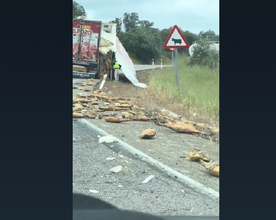 Accidente de tráfico en Zufre