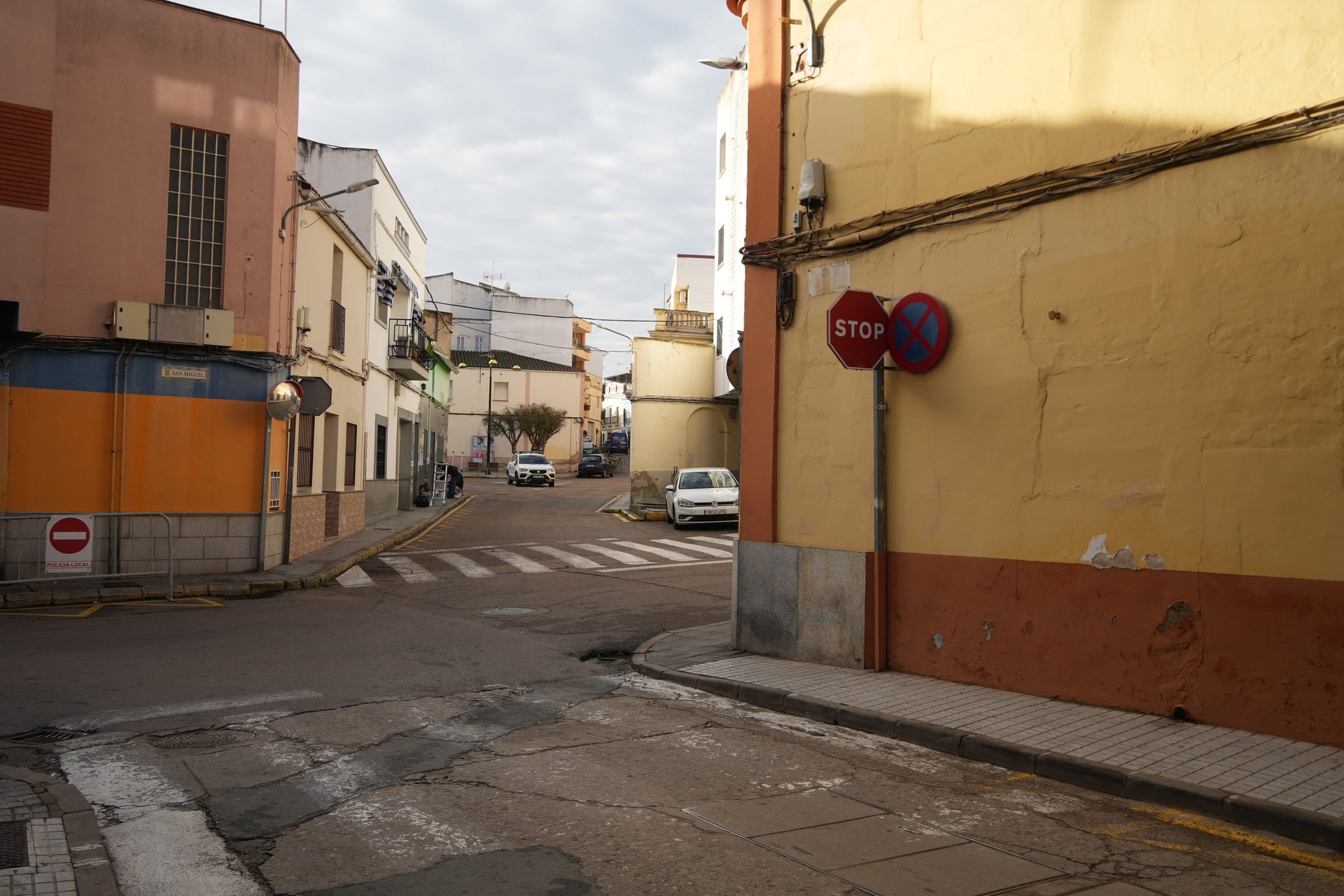 La actuación de remodelación de la zona de confluencia entre las calles López de Ayala, Pocillo y Castelnovo de Villanueva comenzarán en breve