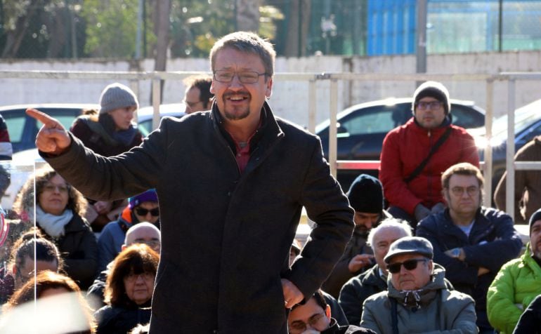 El candidato de Catalunya en Comú-Podem, Xavier Domènech.