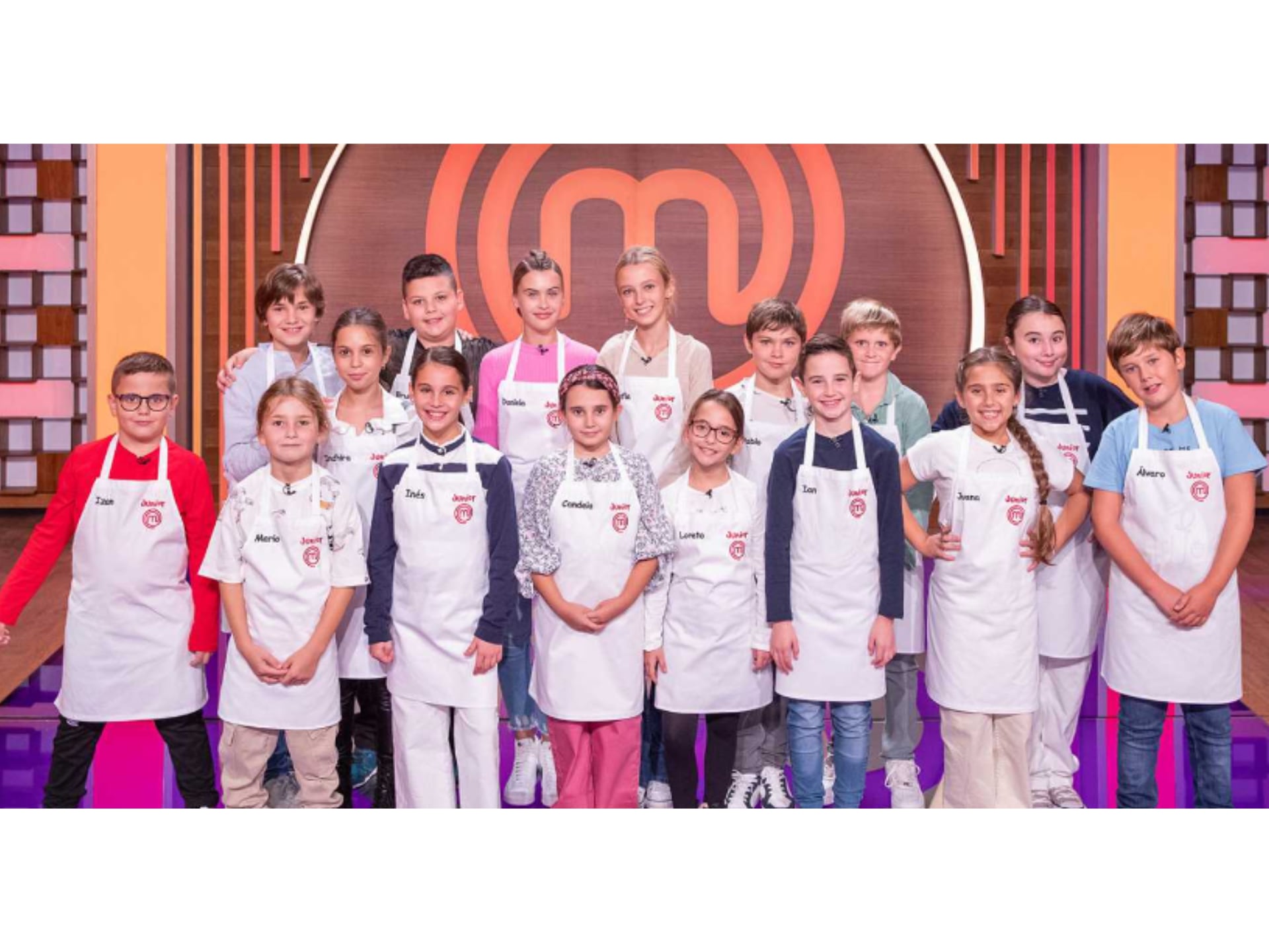 Estos son los 16 aspirantes de la décima edición de &#039;MasterChef Junior&#039;.