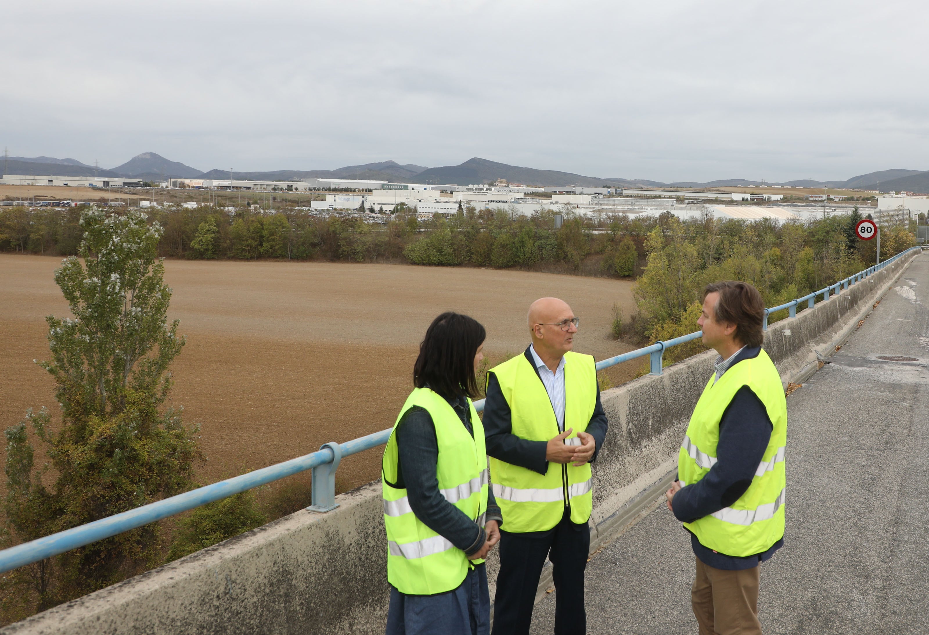 Navarra licitará en noviembre el proyecto para crear una variante ferroviaria entre los polígonos de Landaben y Arazuri