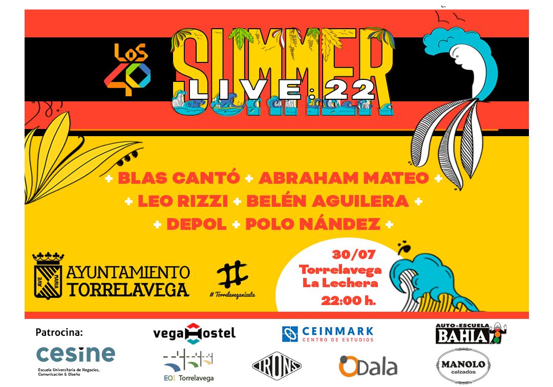 Cartel de 'los 40 Summer Live'