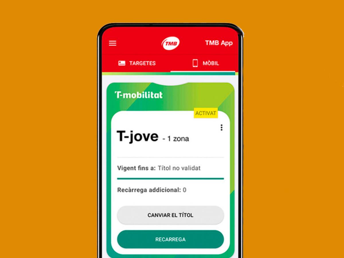La nova T-JOVE: fins els 30 anys i amb totes les zones a preu d'una