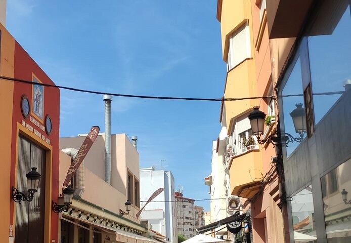 Calle Méndez Núñez sin mandalas