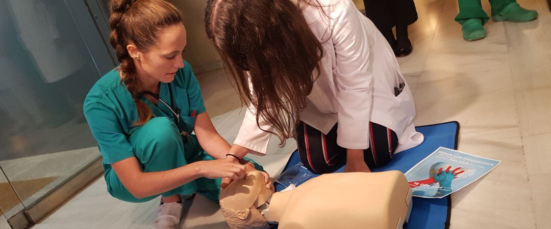 Práctica de reanimación