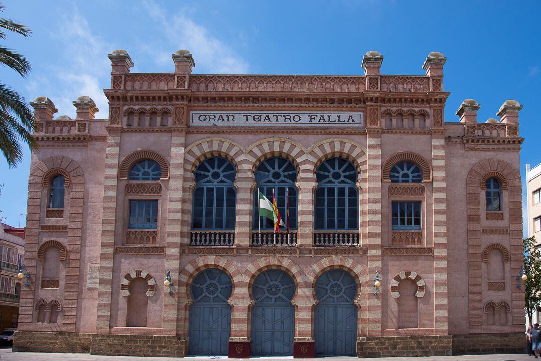 Fachada del Teatro Falla de Cádiz