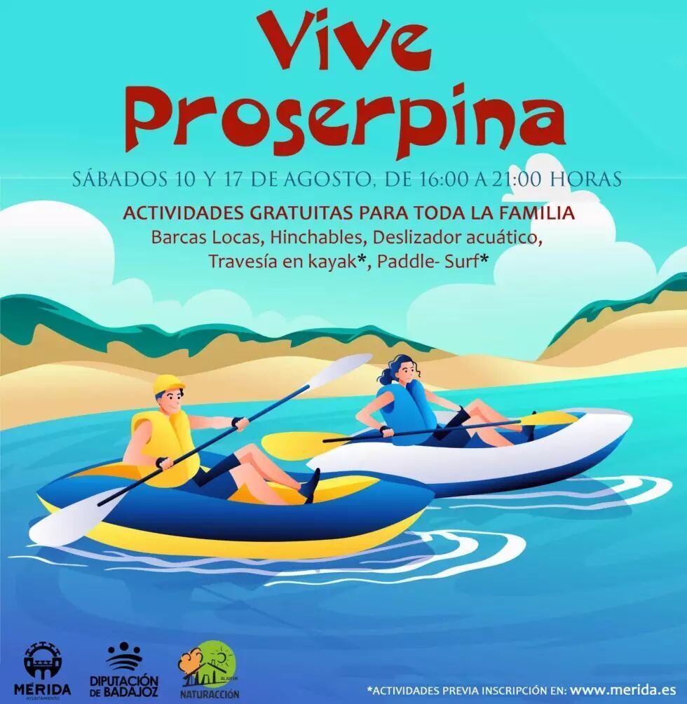 Cartel Vive Proserpina