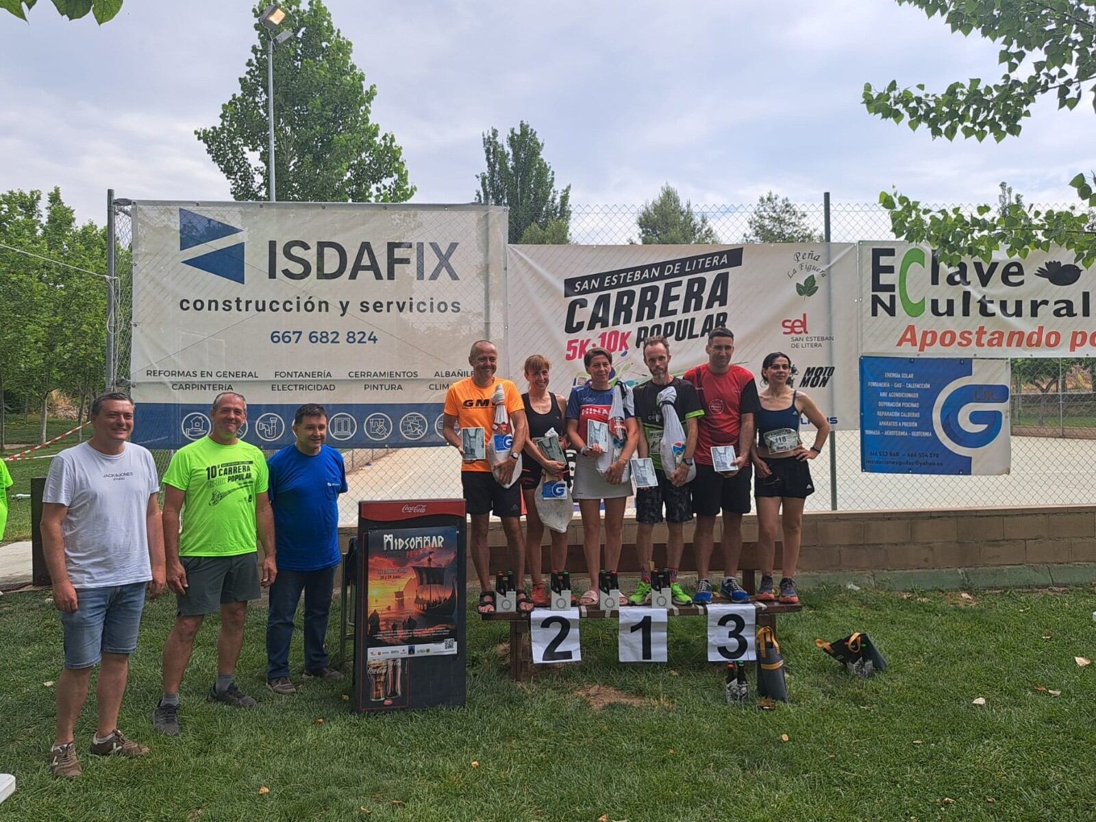 Ganadores en la prueba 10K