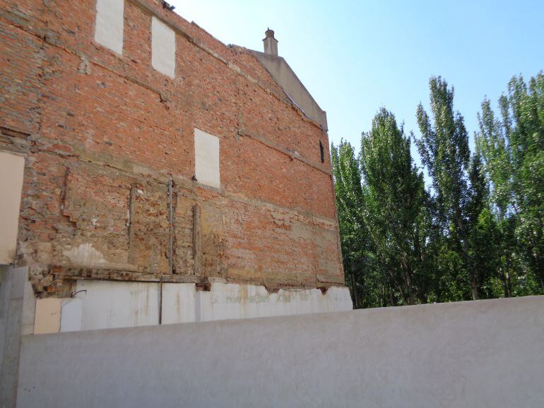 Este es el espacio que ocupará el nuevo edificio