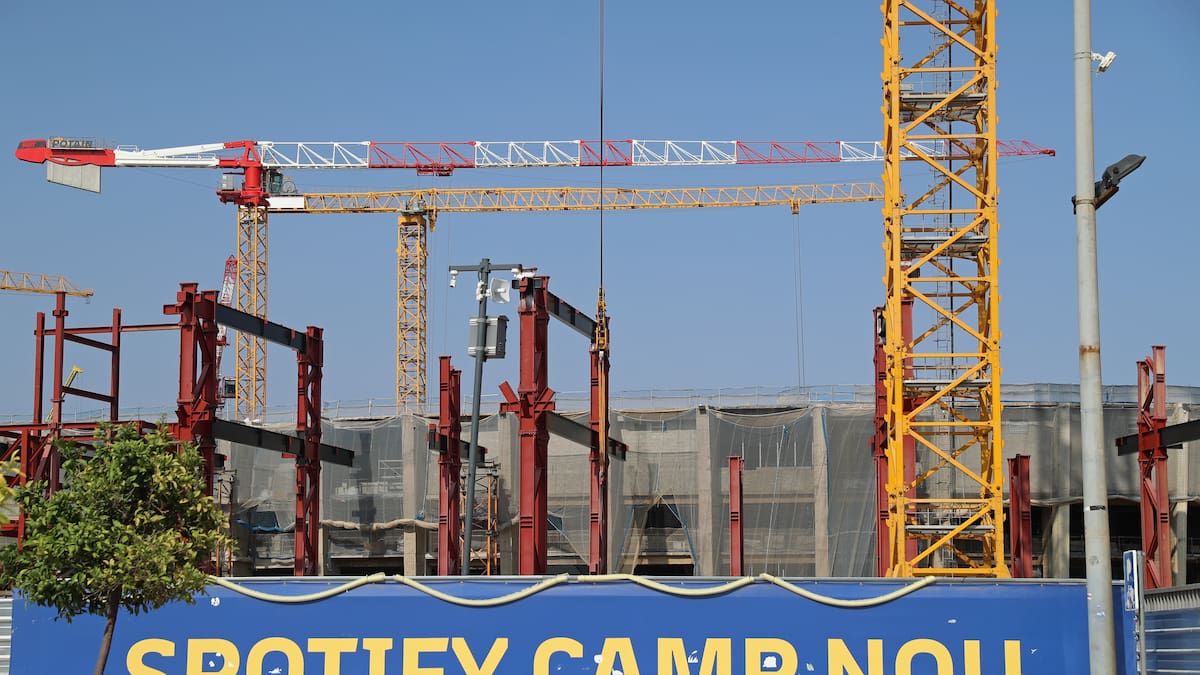 El proceso concursal cierra el grifo de suministros y pone en peligro obras de Emobi-Ibermon como el Spotify Camp Nou