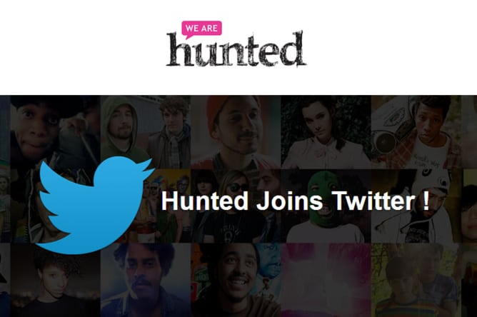 La empresa australiana We are hunted presume de su unión a Twitter en su página web