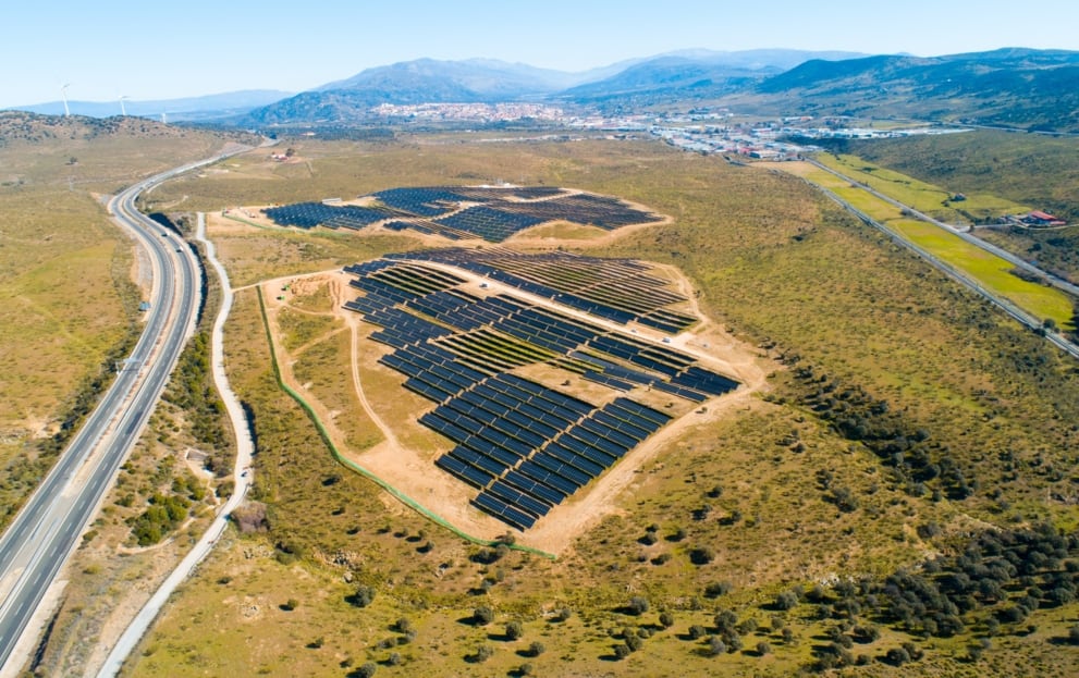 Planta fotovoltaica de Capital Energy en Extremadura