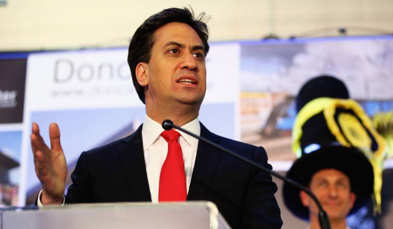 El líder del Partido Laborista, Ed Miliband.