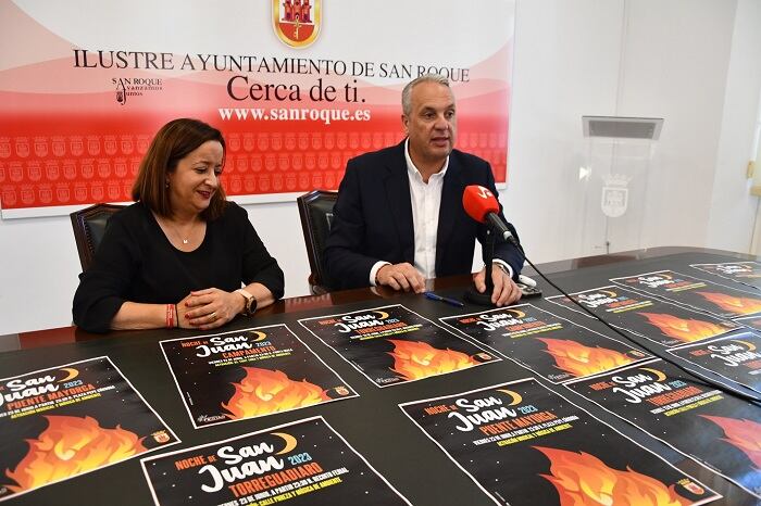 Presentación de la Noche de San Juan en San Roque