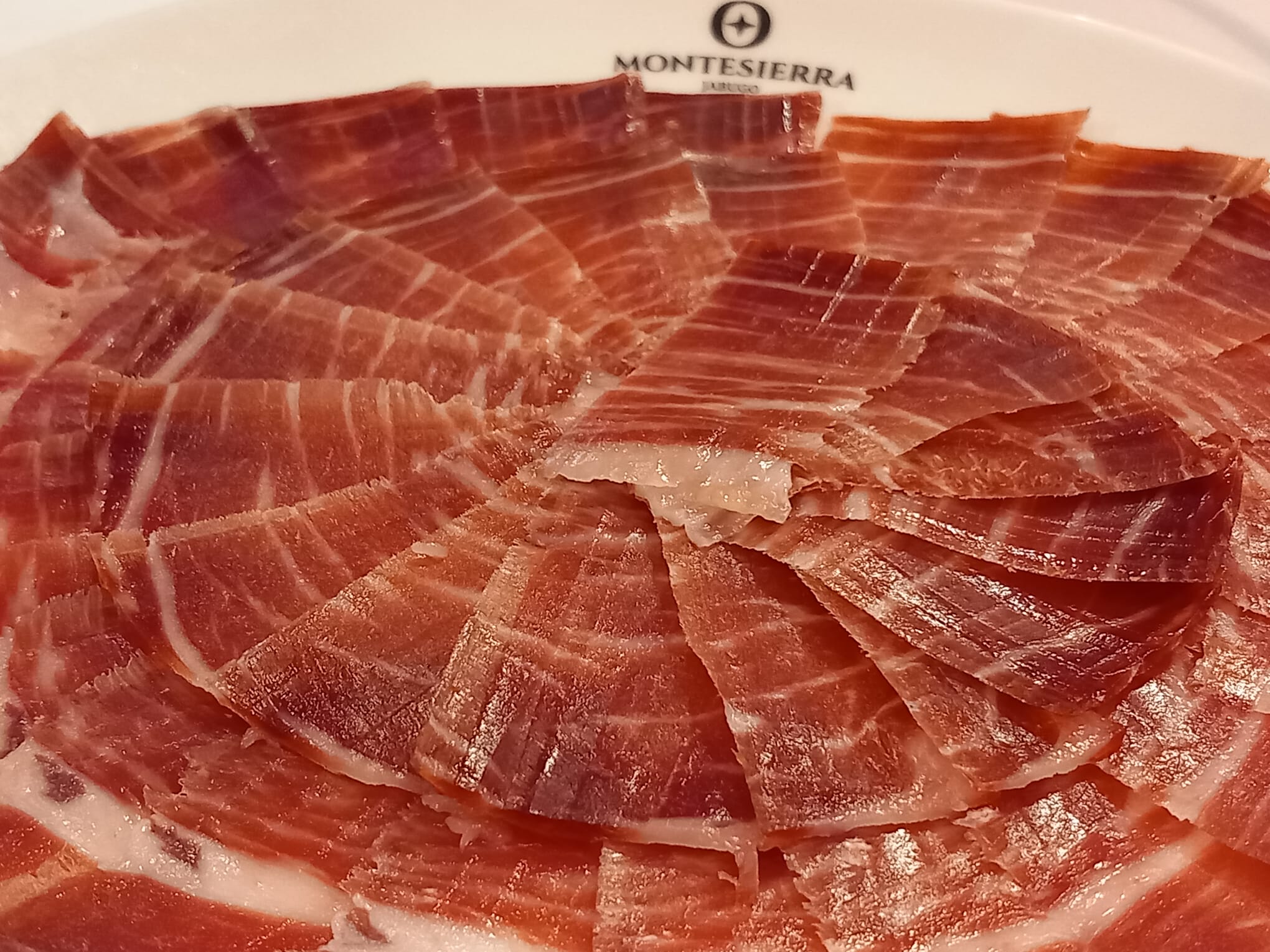 Ración de jamón ibérico de bellota Montesierra