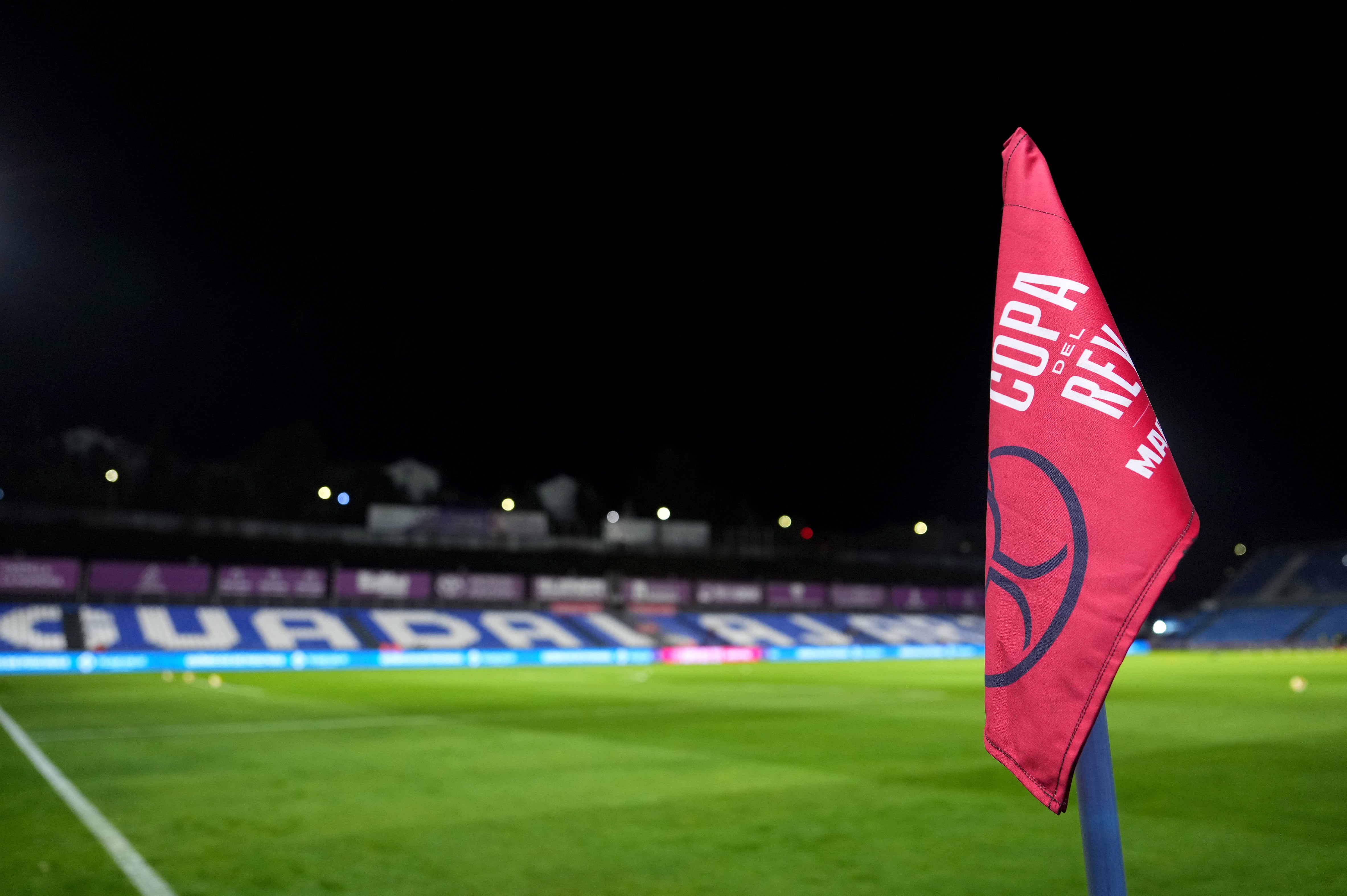 El estadio Pedro Escartín, en la previa del choque entre CD Guadalajara y FC Barcelona