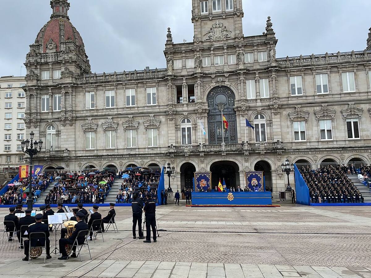 Acto del Día de la Policía Nacional en A Coruña (28/09/2022)