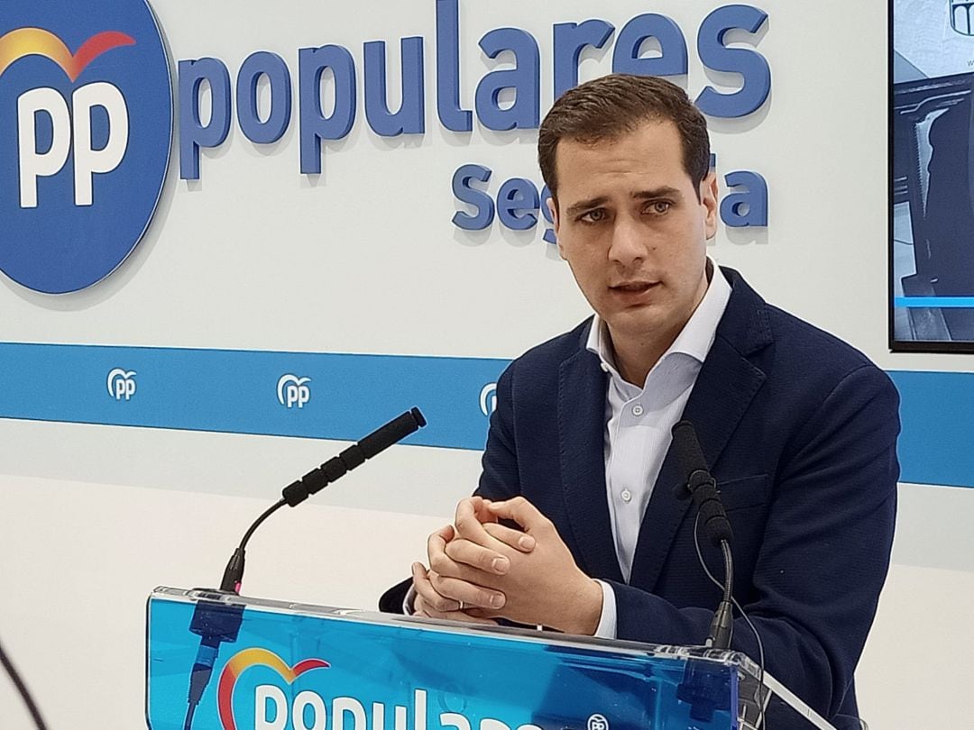 Pablo Pérez, portavoz del Partido Popular en el Ayuntamiento