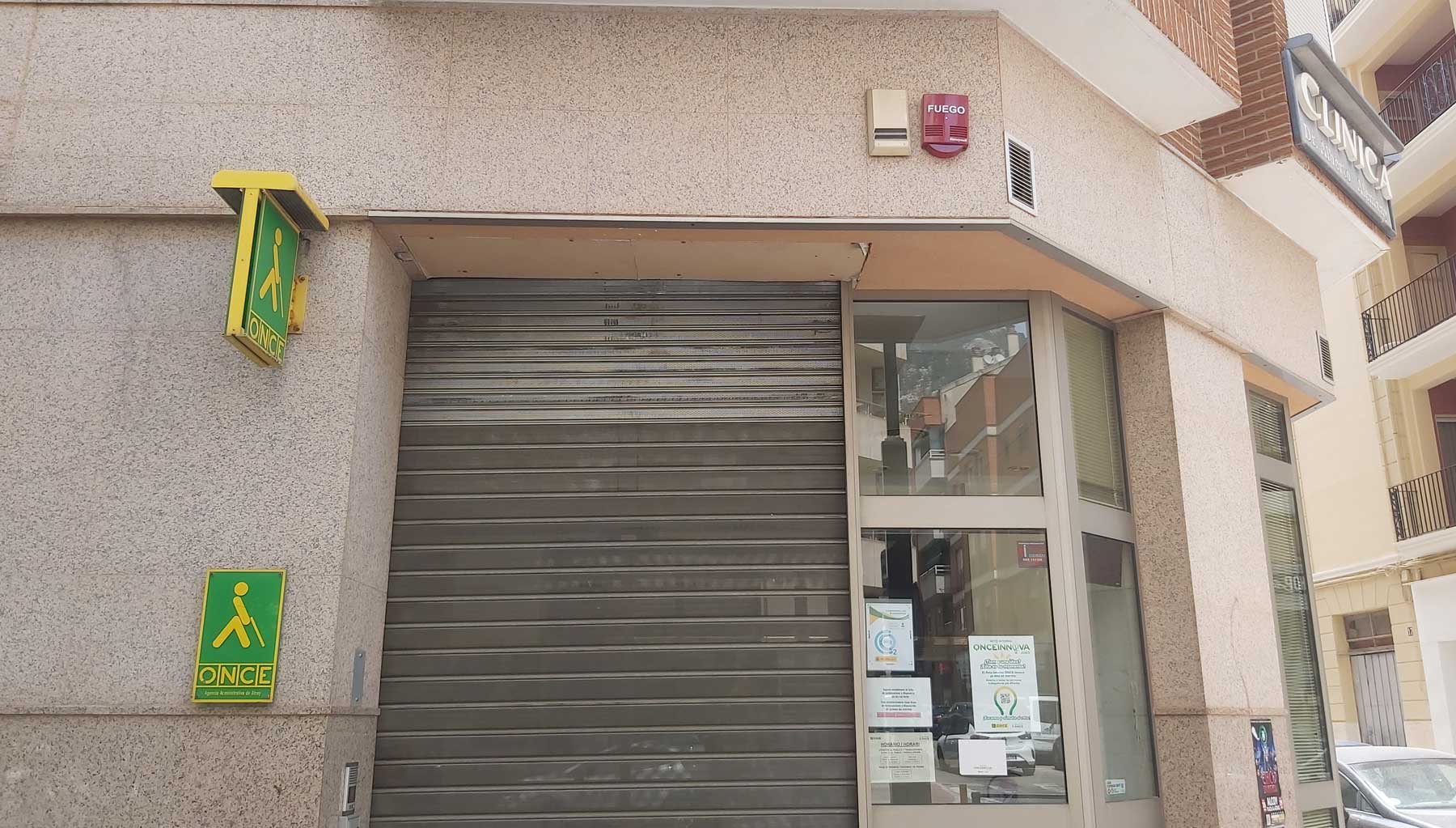 Sede central de la ONCE en Alcoy en La Alameda Camilo Sesto