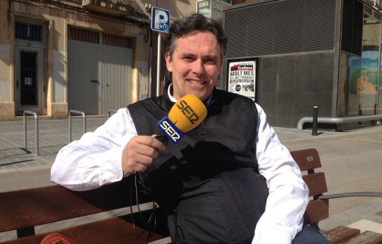 Lluís Gibert, candidat a l&#039;alcaldia per DNR.