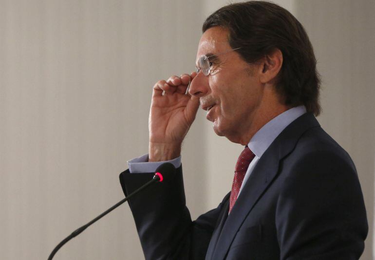 El expresidente del Gobierno y residente de FAES, José María Aznar.