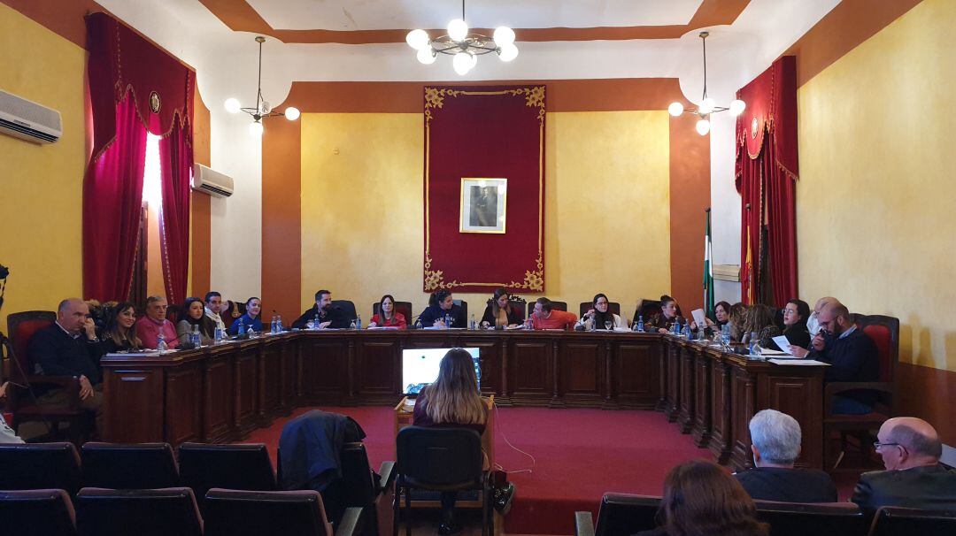 Pleno del Ayuntamiento de La Carolina.