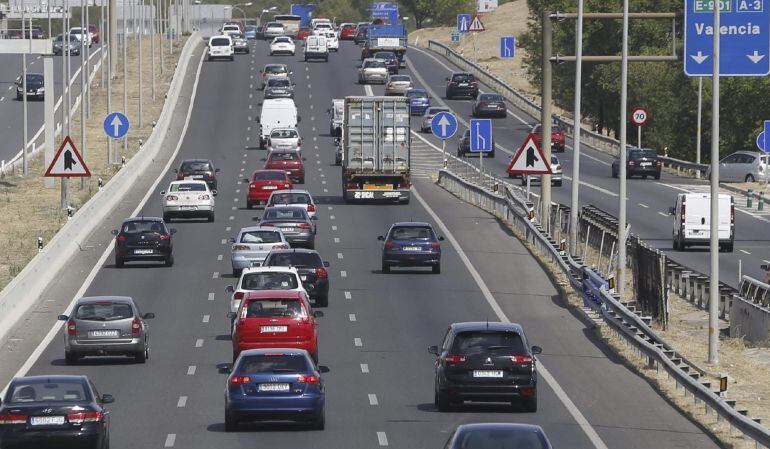 Vista del estado de la circulación en el inicio de la operación salida