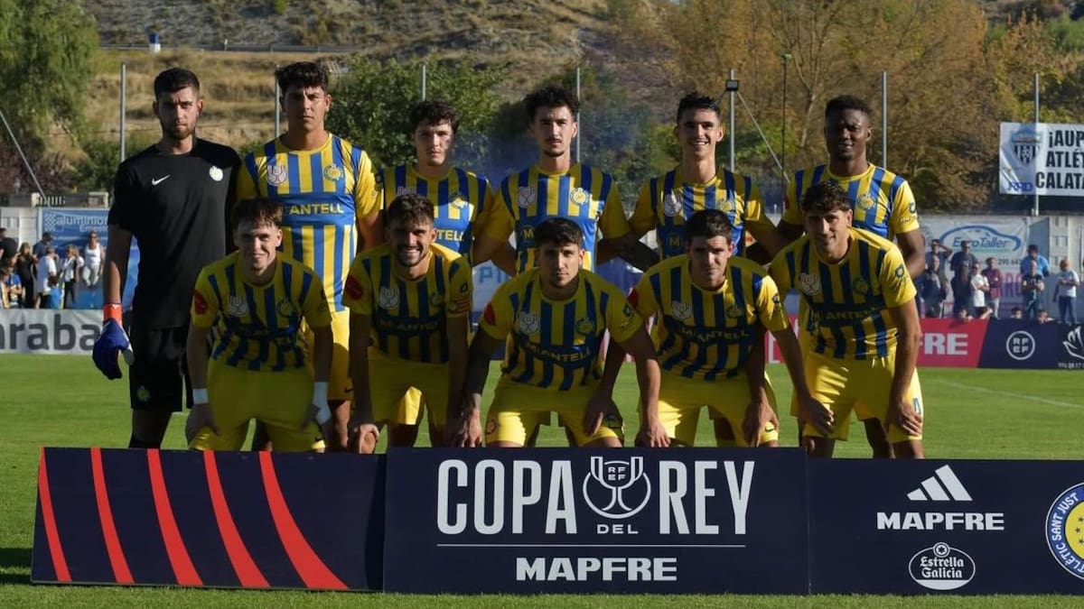 Àlex Palacios, capità de l’Atlètic Sant Just: “Si no confiéssim amb classificar-nos, no sortiríem al camp”