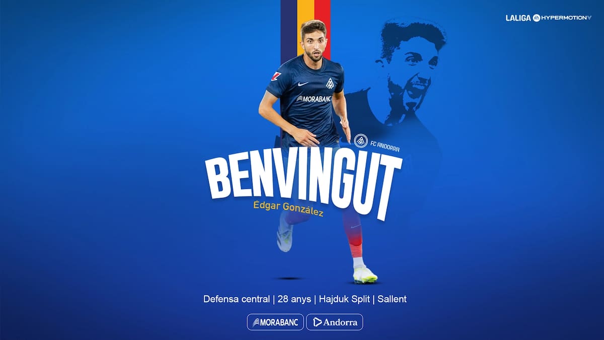L'FC Andorra confirma el fitxatge d'Edgar González fins a final de temporada