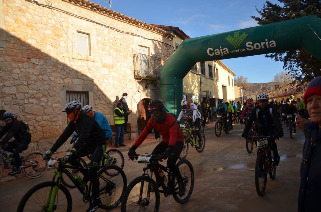 Salida de la I Mítica de Radona, el pasado 2018.