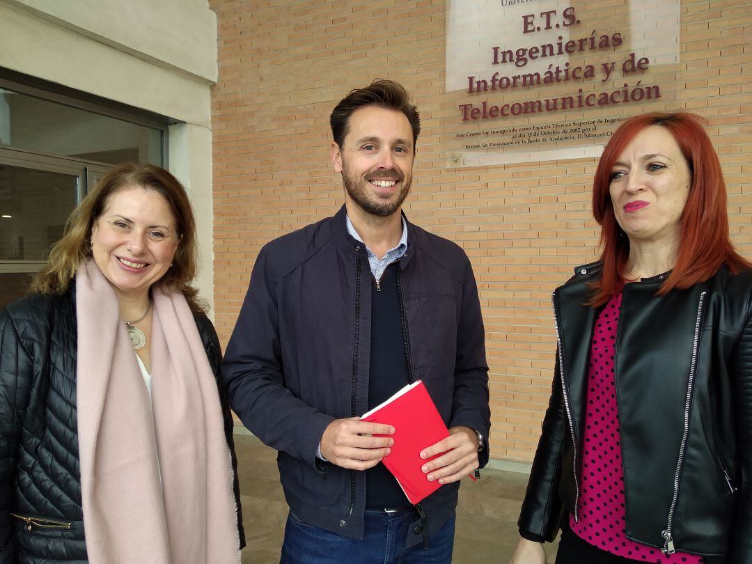 Juan José Martín Arcos, en la Escuela Técnica Superior de Informática y Telecomunicaciones