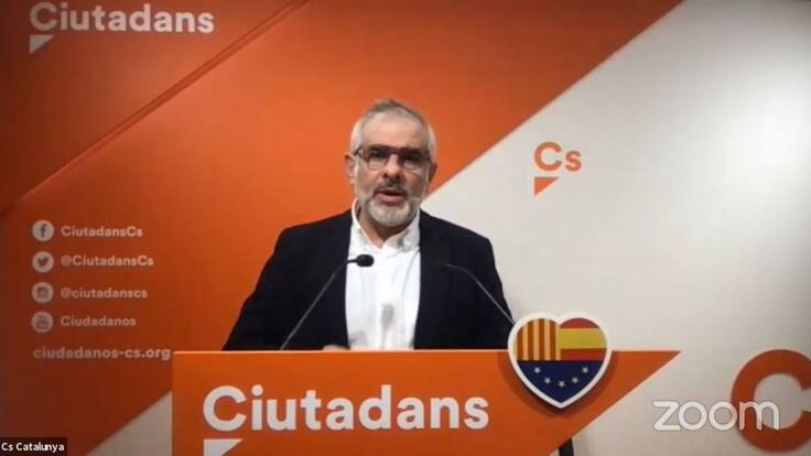 Carlos Carrizosa: "La candidatura de Illa es una prueba algo desesperada por parte del socialismo"